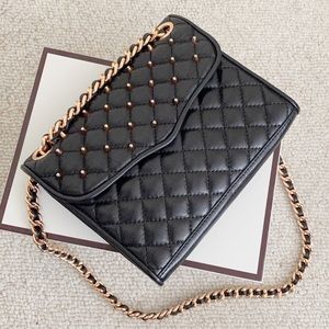 Rebecca Minkoff Studded Quilted Mini Shoulder Bag